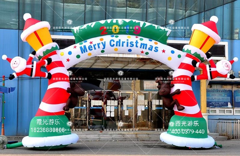 霸州圣诞活动拱门